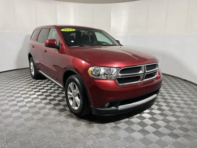 Used 2013 Dodge Durango SXT with VIN 1C4RDJAG6DC698454 for sale in Franklin, IN