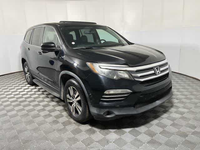 Used 2016 Honda Pilot EX-L with VIN 5FNYF6H55GB031664 for sale in Franklin, IN