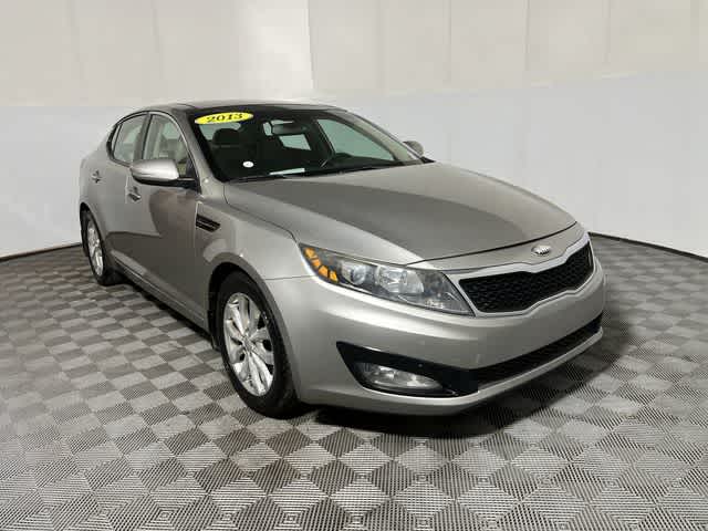 Used 2013 Kia Optima EX with VIN 5XXGN4A77DG154969 for sale in Franklin, IN