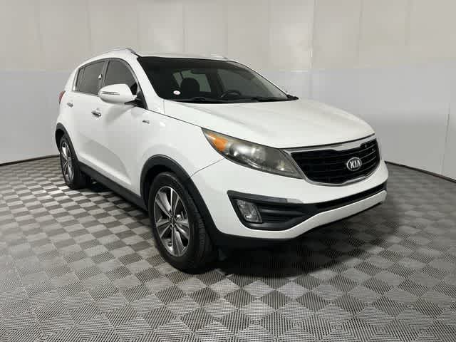 Used 2014 Kia Sportage SX with VIN KNDPCCA63E7656136 for sale in Franklin, IN