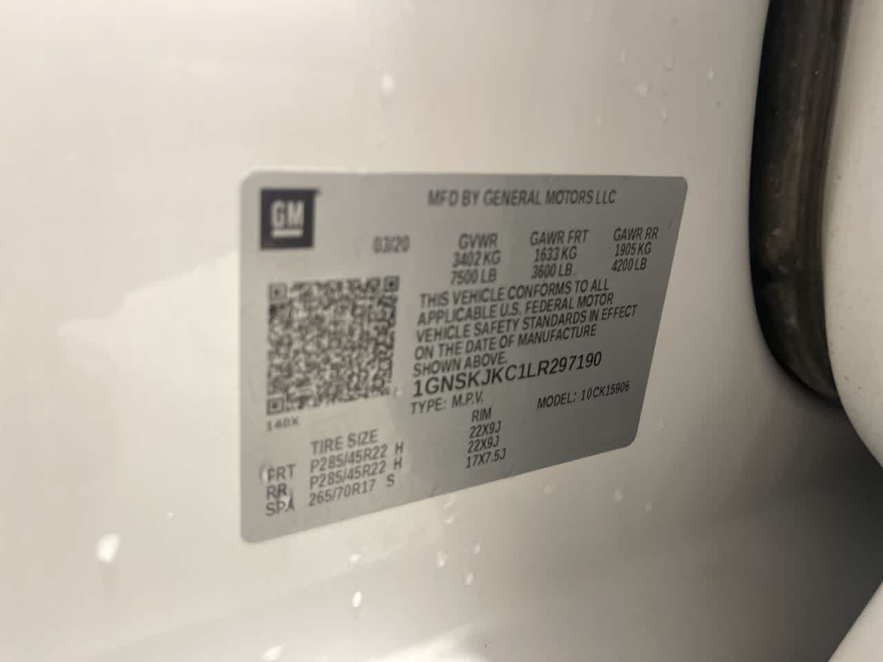 2020 Chevrolet Suburban Premier