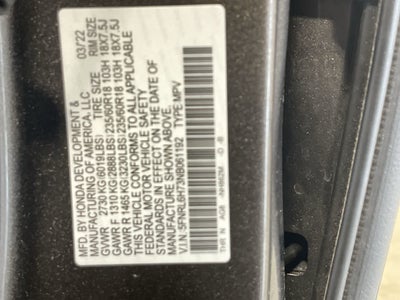 2022 Honda Odyssey EX-L