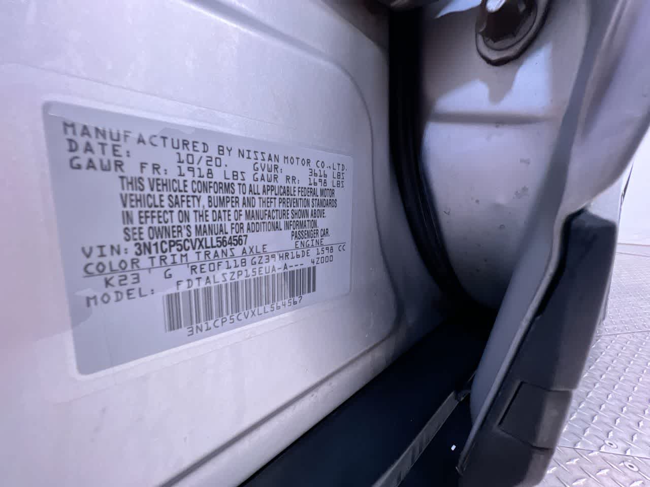 2020 Nissan Kicks SV