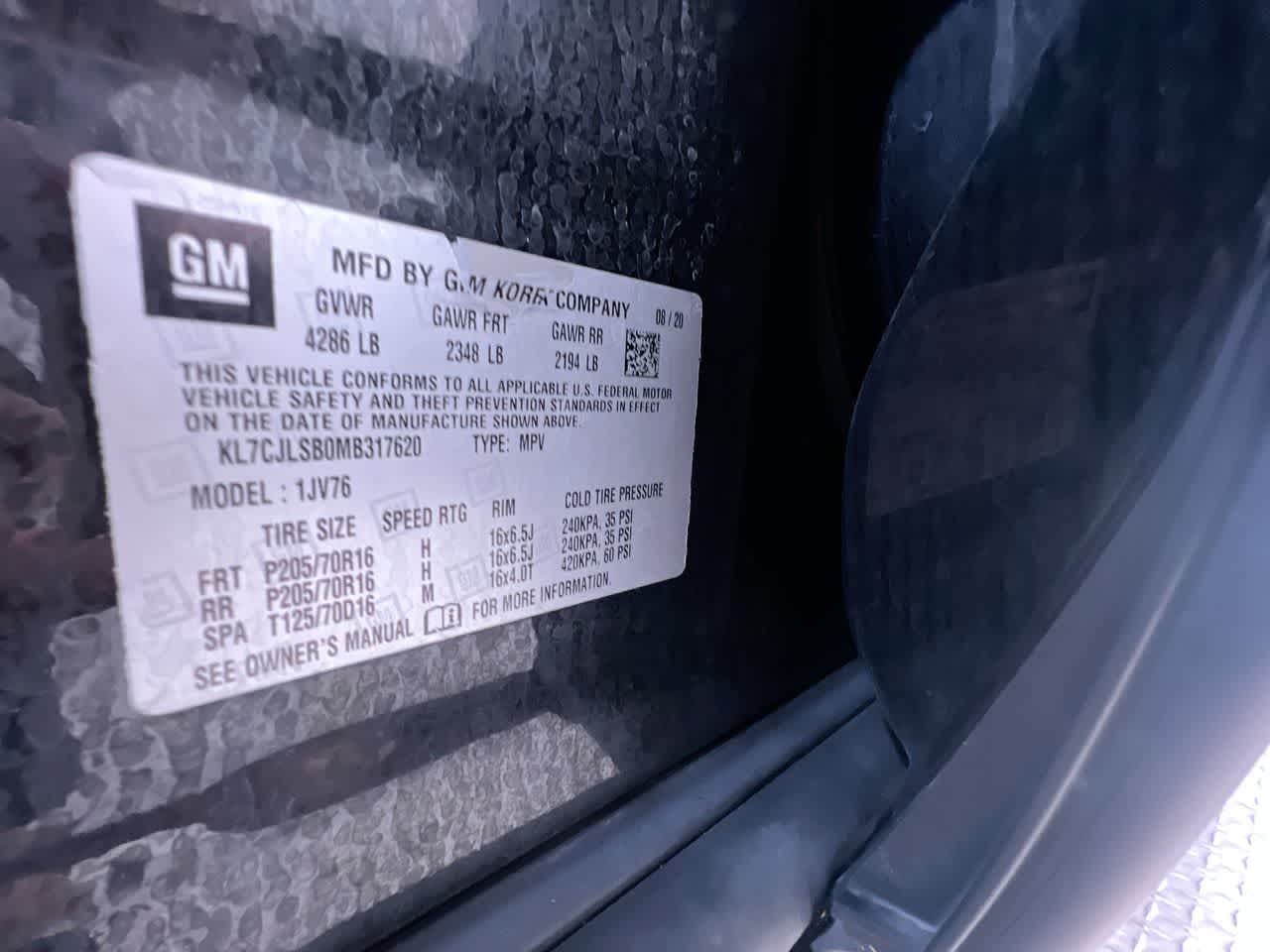 2021 Chevrolet Trax LT