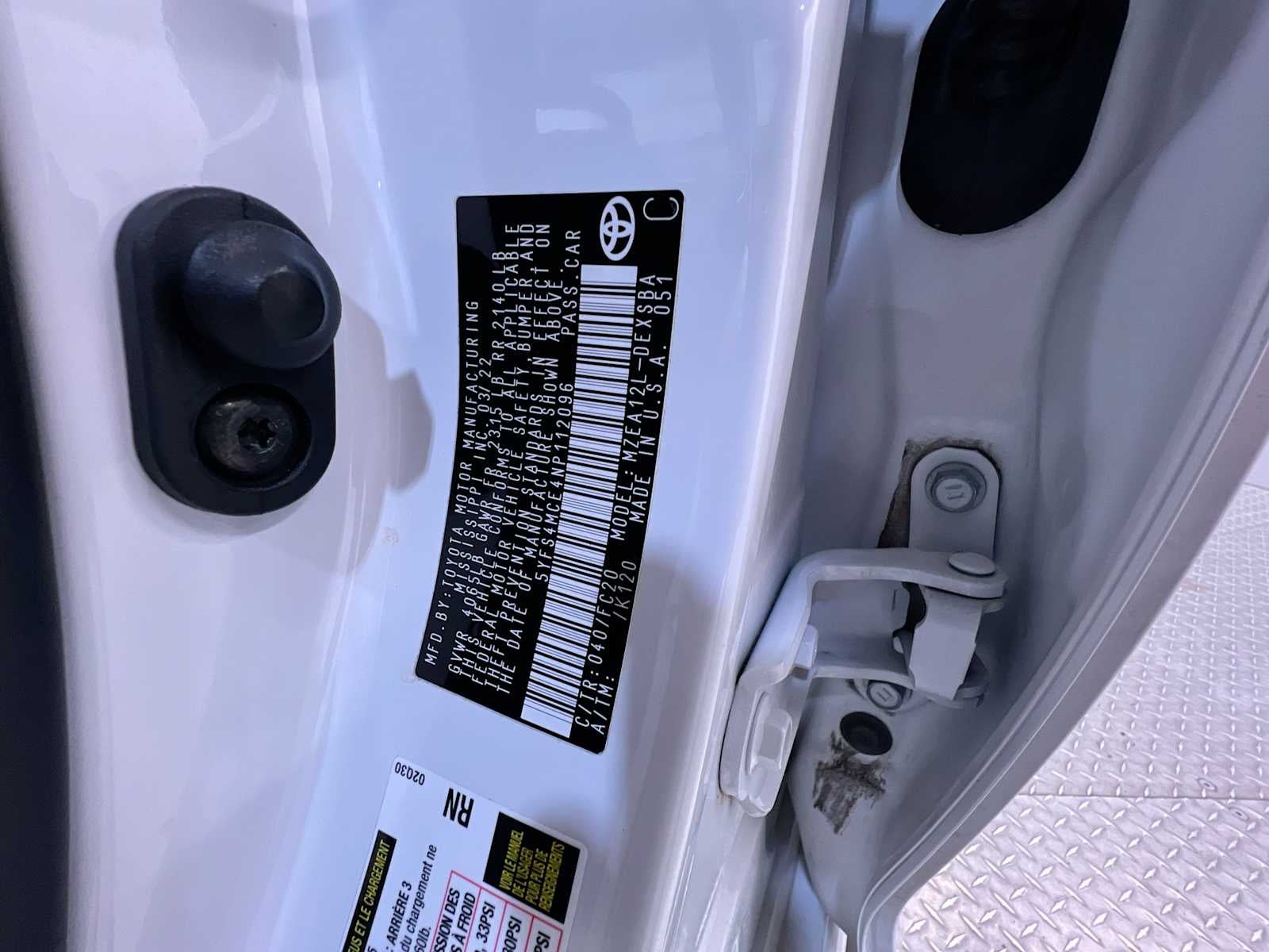 2022 Toyota Corolla SE